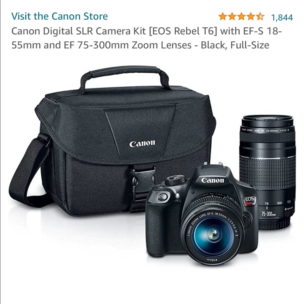 Canon EOS Rebel T6